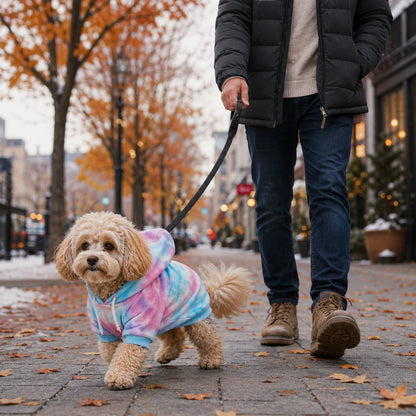 Hundepullover Winter | Warmer Fleece-Hoodie für Hunde