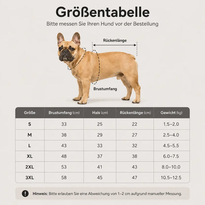 Winter Hundemantel mit Beinen & Kapuze | Wasserdicht, Reflektierend