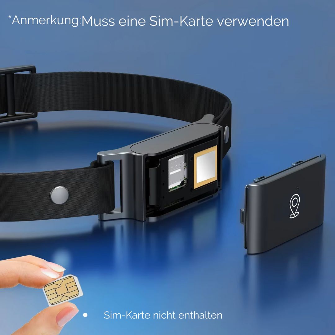 SicherSpur – GPS-Tracker mit 4G & App für Hunde & Katzen