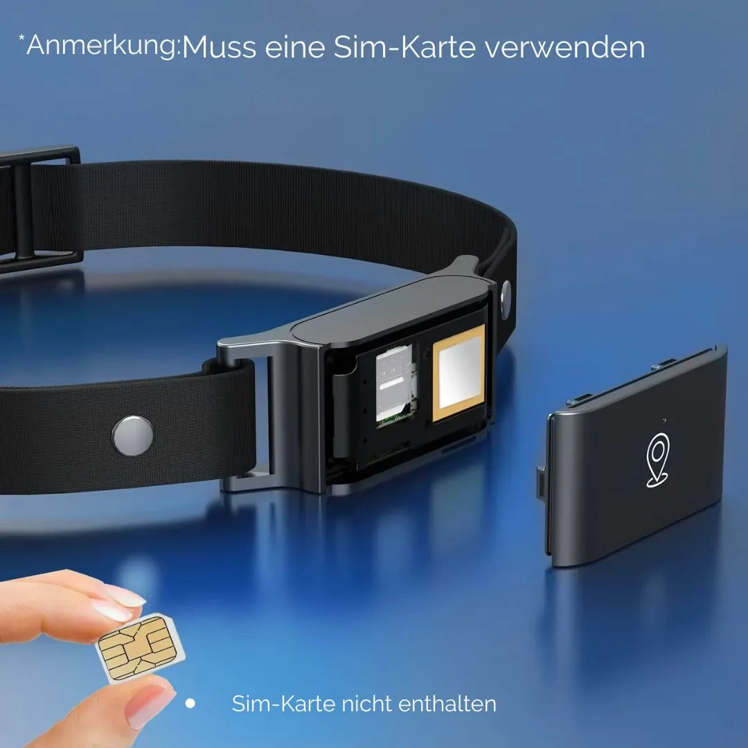 SicherSpur – GPS-Tracker mit 4G & App für Hunde & Katzen