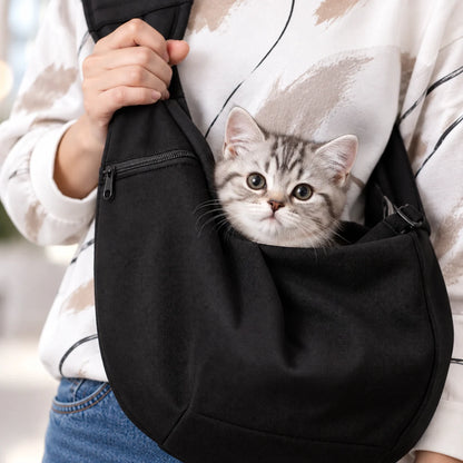 Katzentragetasche | Verstellbare Schultertasche für Katzen