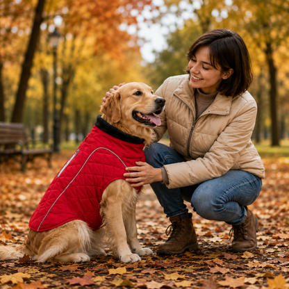 Gesteppte Hundeweste | Warm & Wasserabweisend