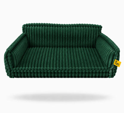 Orthopädisches Hundebett | Warmes Hundesofa für Winter & Kälte