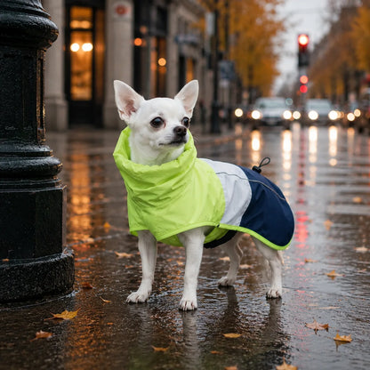 Hundemantel Regenjacke | Wasserdicht & atmungsaktiv für Hunde