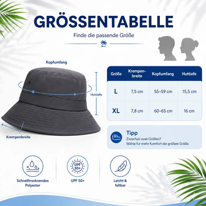 Unisex Sonnenhut UPF 50+ | Wasserabweisender Sonnenhut