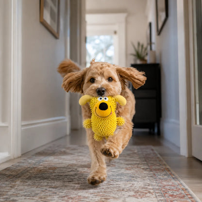 Hundespielzeug Plüsch | Quietschendes Kauspielzeug zur Beschäftigung