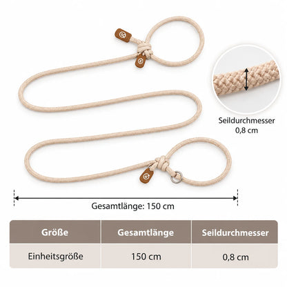 Hundeleine | Verstellbare Nylon Führleine für Winterspaziergänge