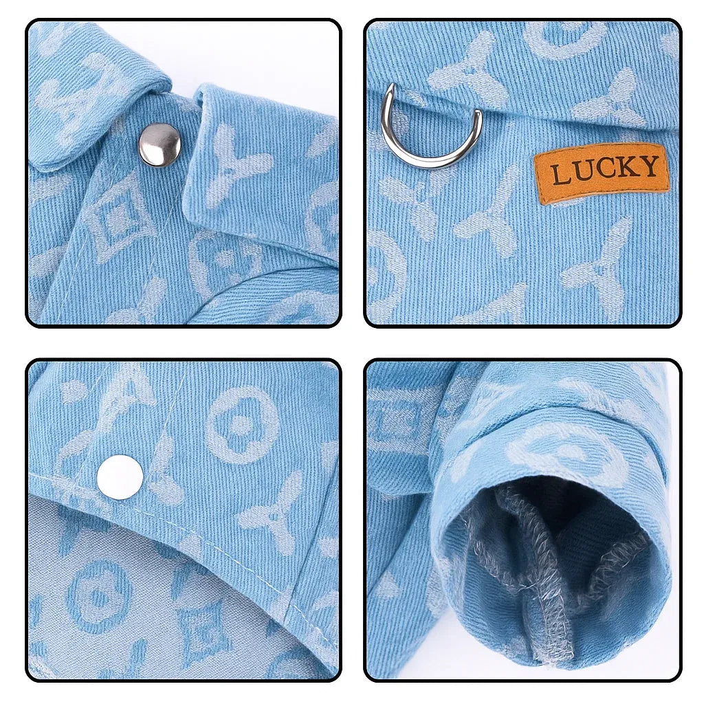 Hundemantel Jeans | Stylische & Bequeme Hundejeansjacke Alltag