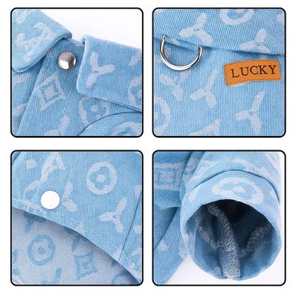 Hundemantel Jeans | Stylische & Bequeme Hundejeansjacke Alltag