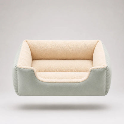 Katzenbett Plüsch | Weiches Kuschelbett für Katzen