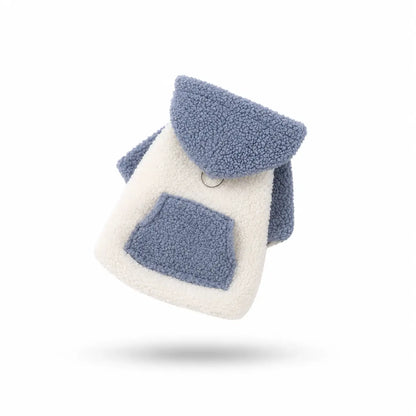 Hundemantel Winter | Warmer Fleece-Mantel für kleine & mittlere Hunde