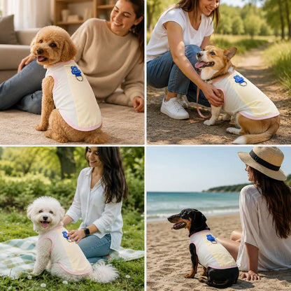 Hunde Kühlweste | Atmungsaktive Sommerweste mit UV-Schutz