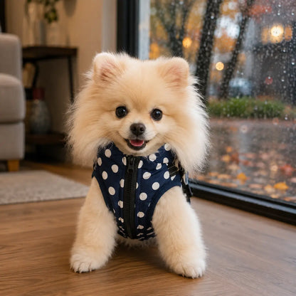 Hundemantel wasserdicht | Jacke mit integriertem Geschirr