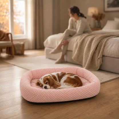 Hundebett Winter | Warmes Hundebett mit weicher Polsterung