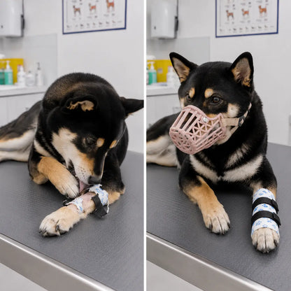Muzzle for Dog | Adjustable & Breathable Dog Muzzle | Anti-Barking & Bite Protection