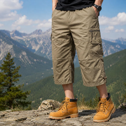 Herren Cargo Shorts aus Baumwolle | Atmungsaktiv für Outdoor & Freizeit