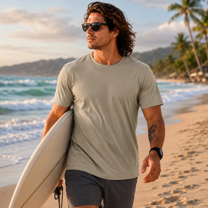 Herren UV-Schutz T-Shirt UPF 50+ | Atmungsaktiv & Schnelltrocknend