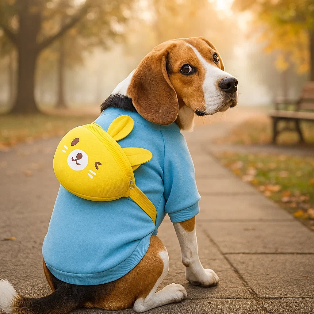 Hundemantel mit Tasche | Stilvoller & Bequemer Hundepullover Alltag