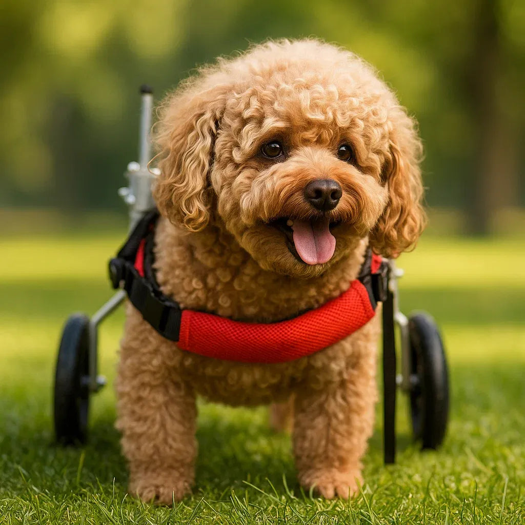 Hunde Rollstuhl | Verstellbarer Wagen für mehr Bewegungsfreiheit