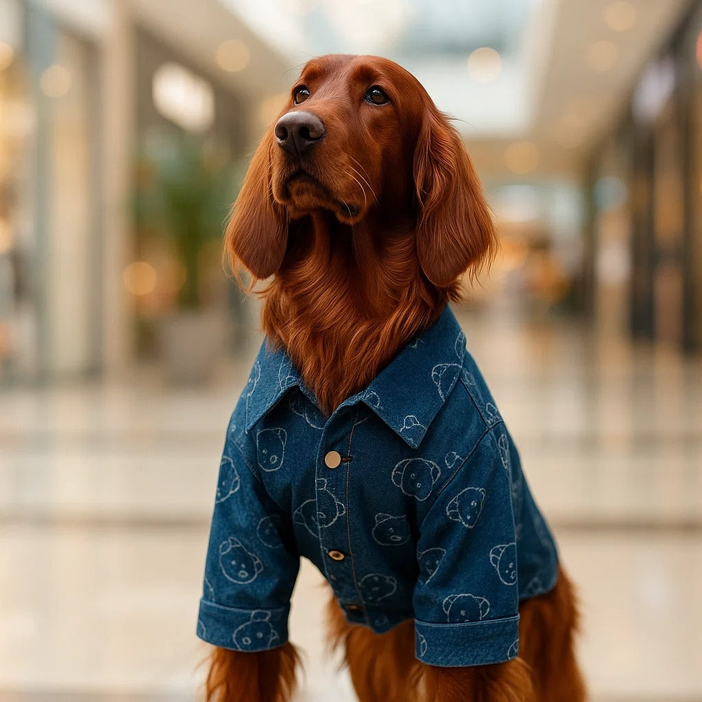 Hundemantel Jeans | Stylische & Bequeme Hundejeansjacke Alltag