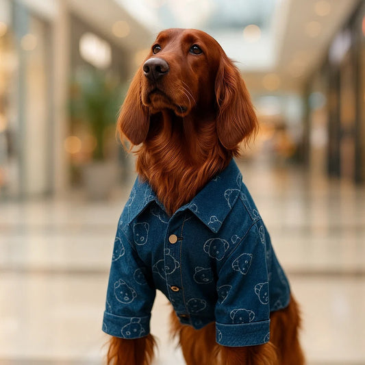 Hundemantel Jeans | Stylische & Bequeme Hundejeansjacke Alltag