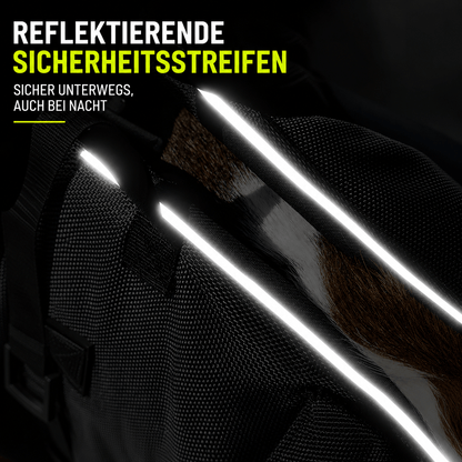 Hunde Tragehilfe mit Schultergurt – Hebehilfe für Vorder- & Hinterbeine