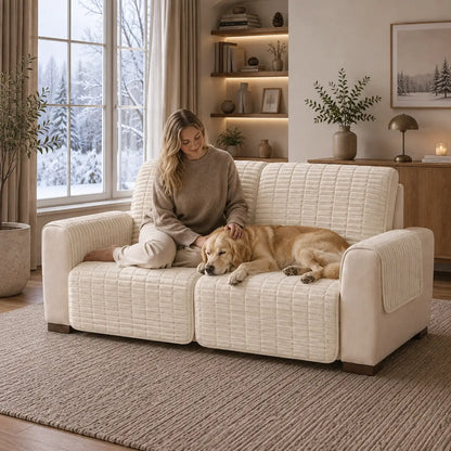 Hundebett Sofaschutz für Hunde | Weiche Flanell-Schondecke