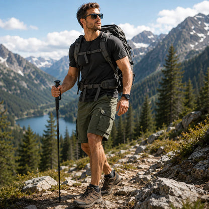 Herren Cargo Shorts aus Baumwolle | Robuste Outdoor & Freizeitshorts