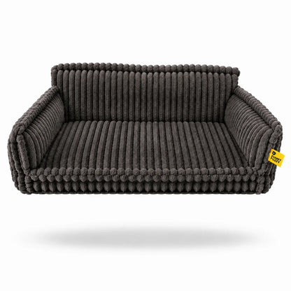 Orthopädisches Hundebett | Warmes Hundesofa für Winter & Kälte