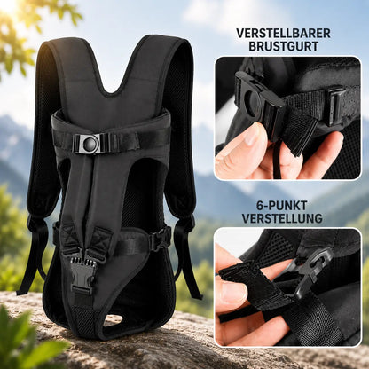 Hunde Tragerucksack – Verstellbare Hundetrage für kleine Hunde
