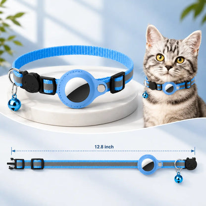FreiheitsSafe | GPS Katzenhalsband mit AirTag Halter