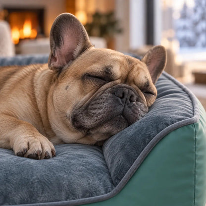 Kratzfestes Hundebett mit Matratze | Wasserabweisend