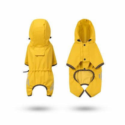 Hunderegenmantel wasserdicht | Regenanzug für kleine & mittlere Hunde