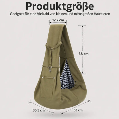 Wendbare Katzentragetasche Produktgröße