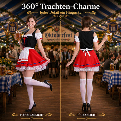 Oktoberfest Dirndl Damen | Traditionelles Trachtenkostüm