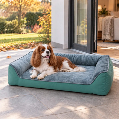 Kratzfestes Hundebett mit Matratze | Wasserabweisend