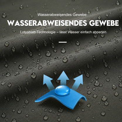 Herren Regenjacke Wasserdicht mit Kapuze  | Winddichte Outdoorjacke