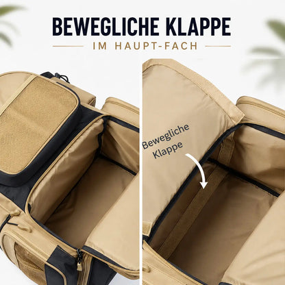 Angelrucksack Funktionsübersicht 