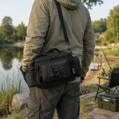 Angeltasche Außenbereich 