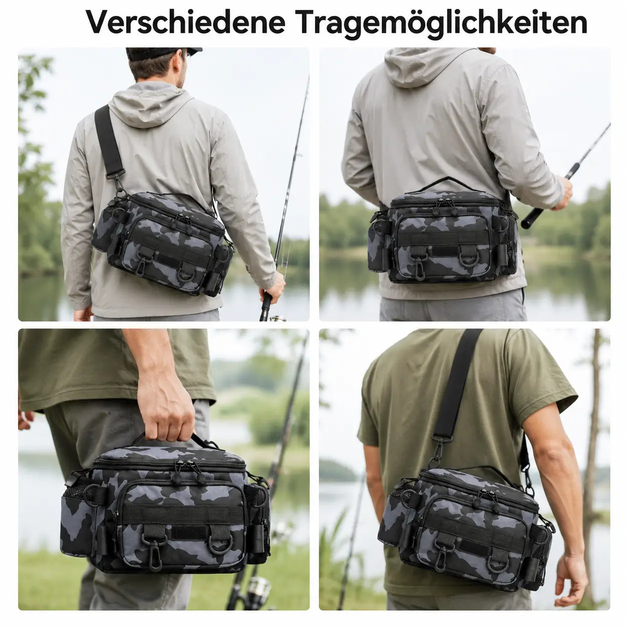 Angeltasche  Anwendungsszenarien 