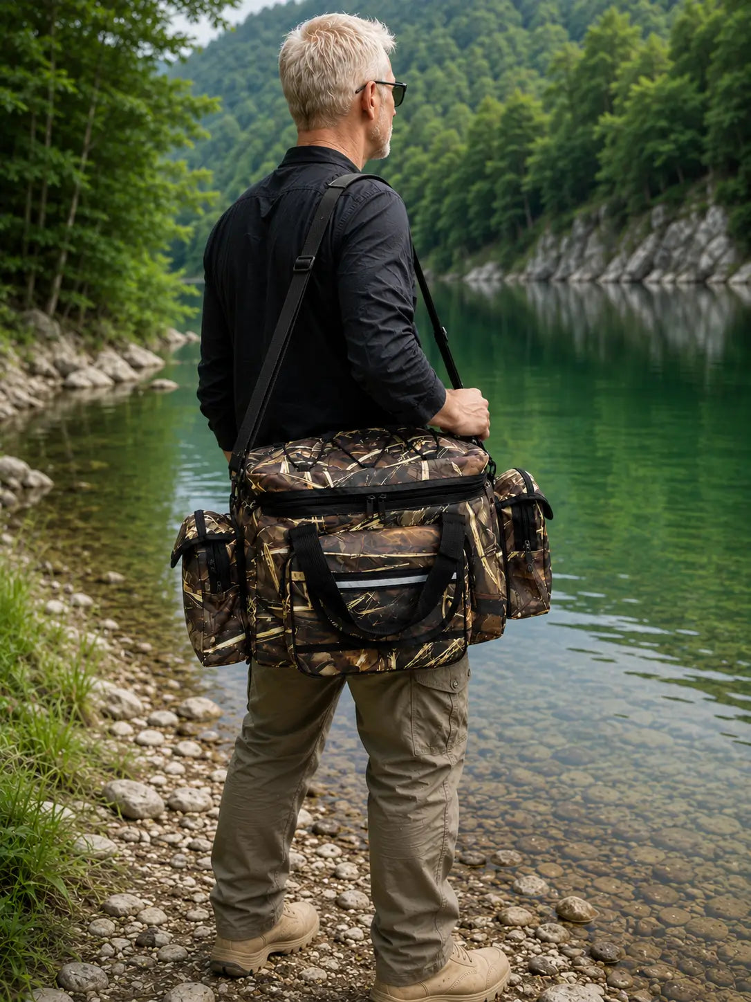 Angeltasche Variantenbild mehrfarbig