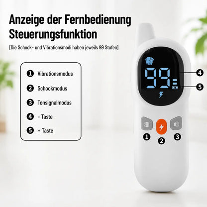 Antibellhalsband App-Funktionen