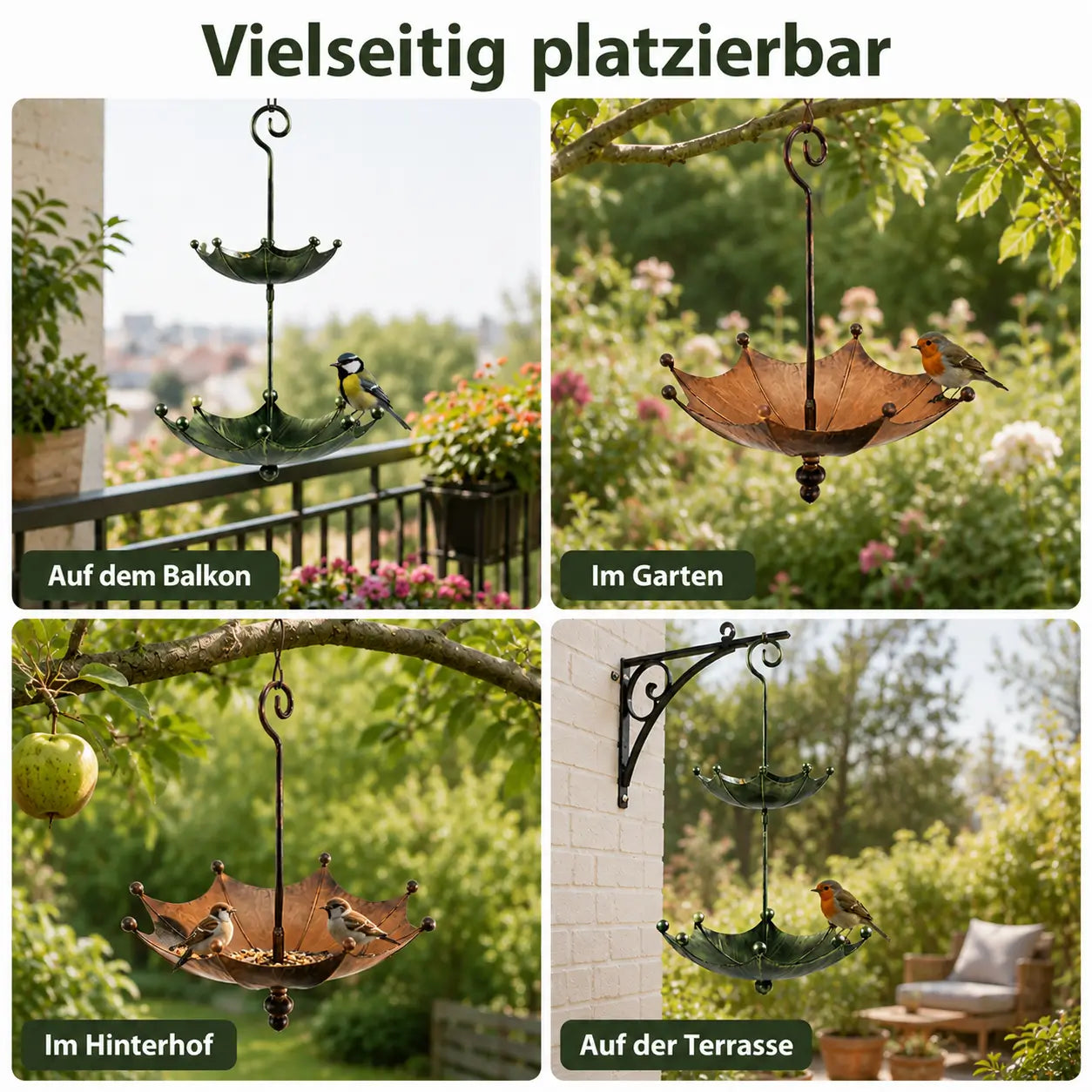 Vogelfutter Anwendungsszenarien 