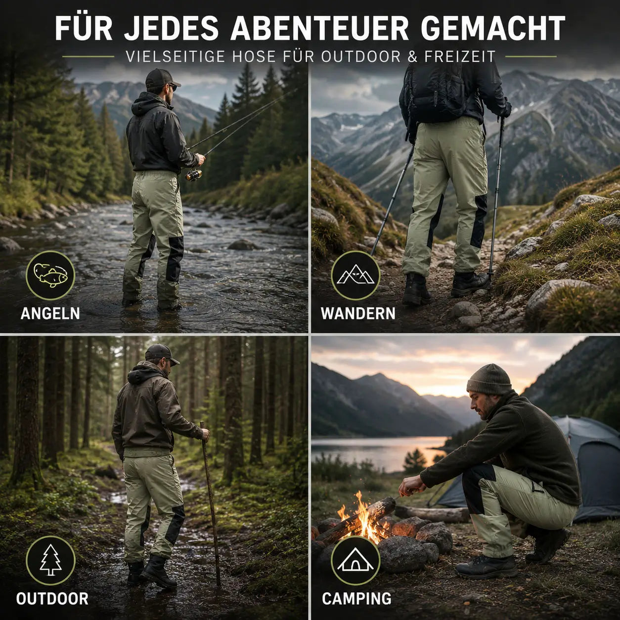 Wathose Anwendungsszenarien 