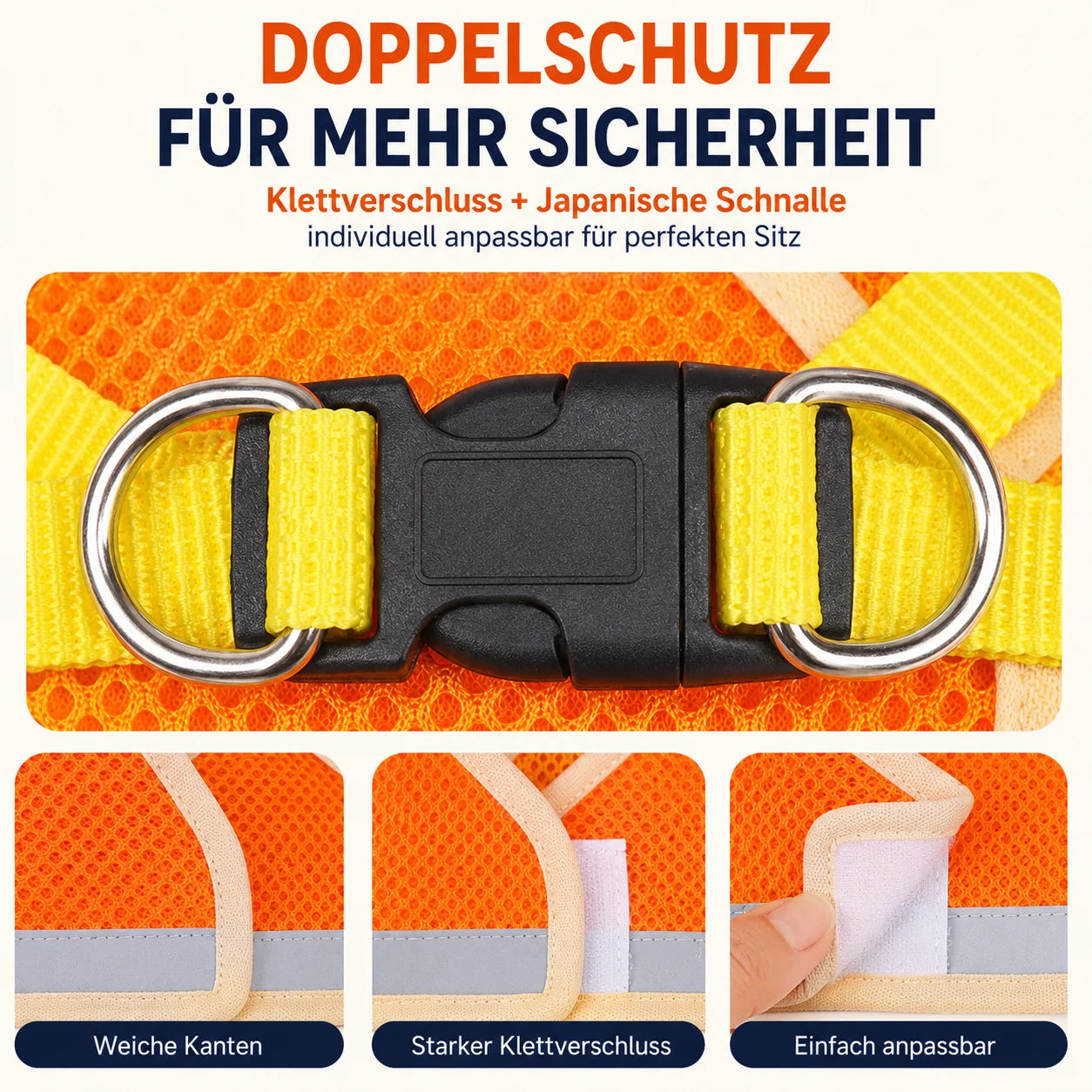Ausbruchsicheres Katzengeschirr Produktmerkmale 