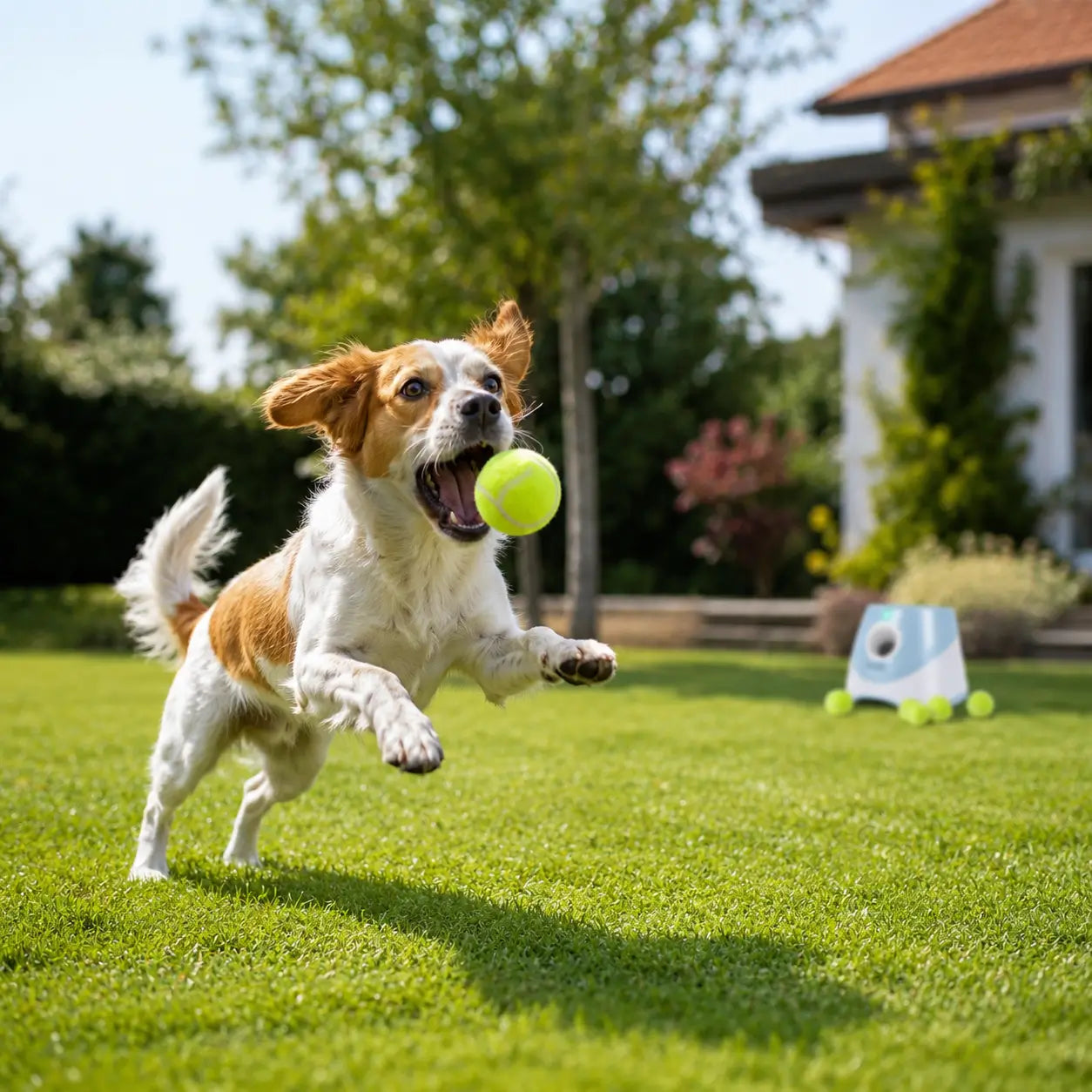 Automatische_Ballwurfmaschine Lifestyle-Bild