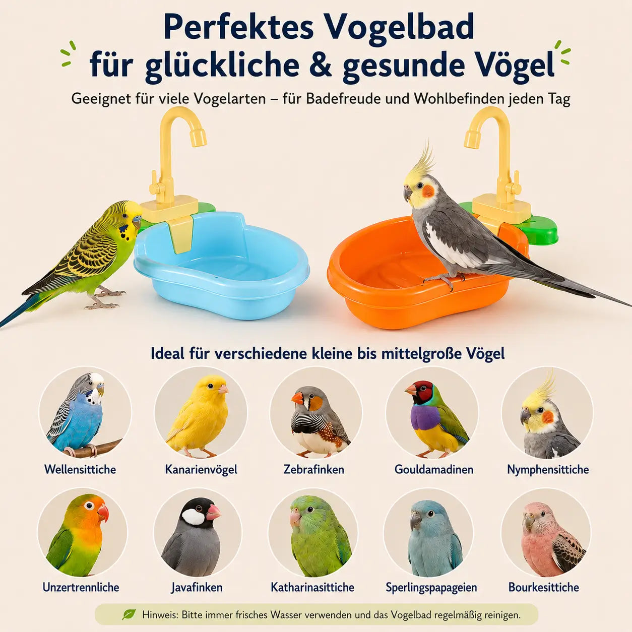 Vogeltranke  Vögel