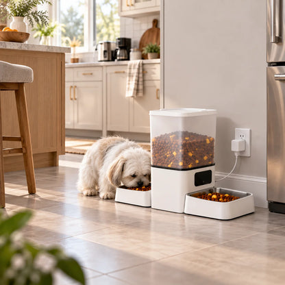 Automatischer_Futterautomat  Lifestyle-Bild 