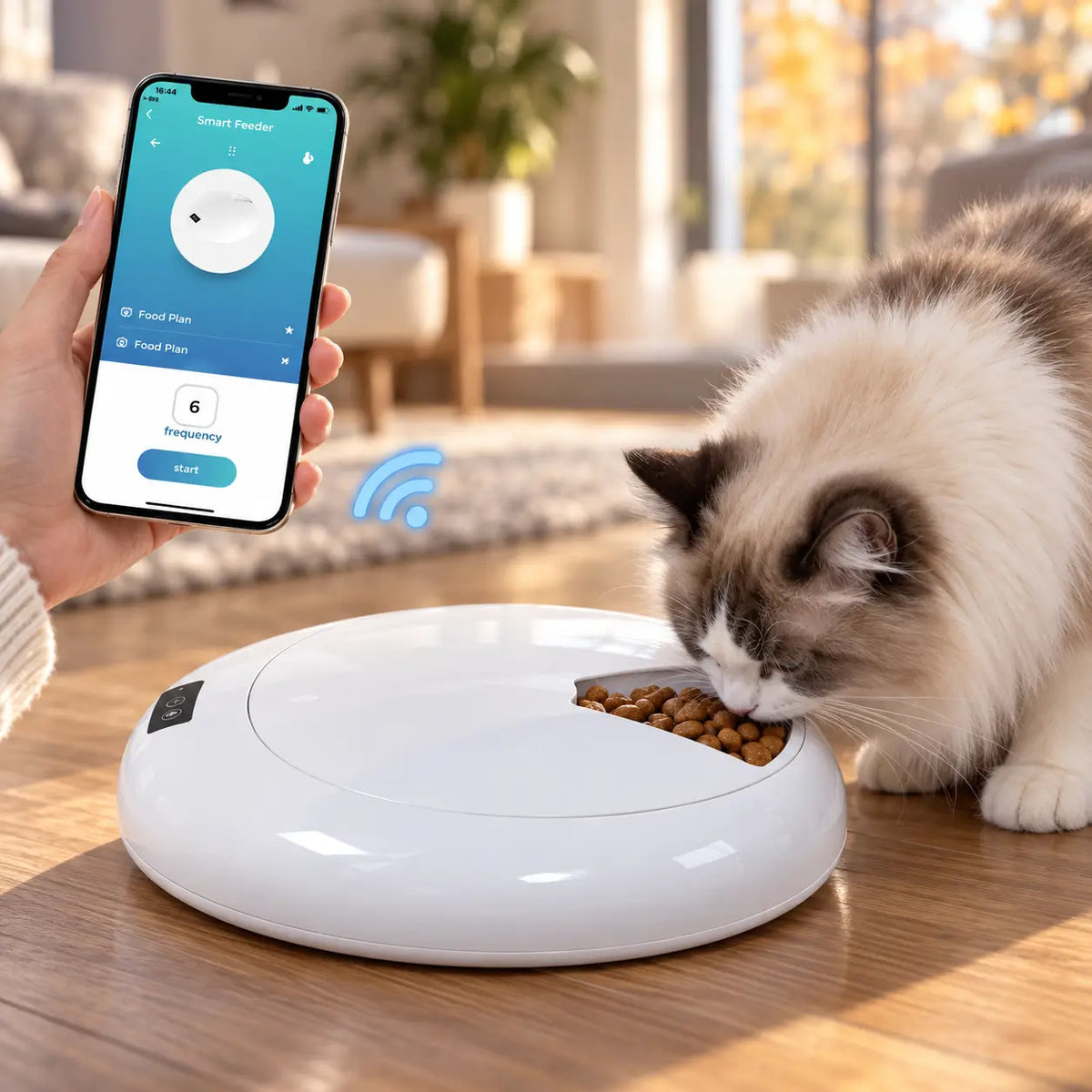 Automatischer Futterautomat Katze Hauptbild