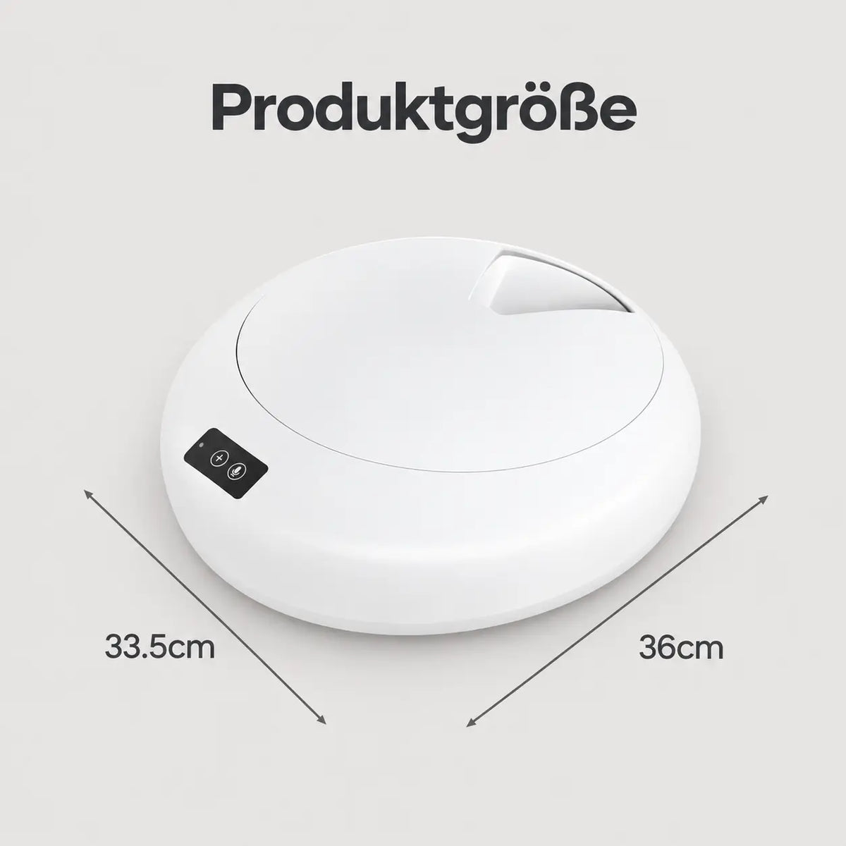 Automatischer Futterautomat Katze Produktgröße